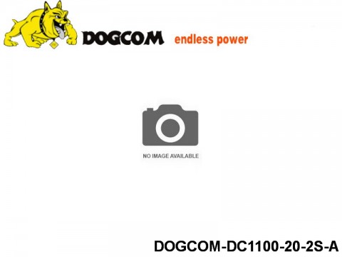 10 ASG Lipo battery packs DOGCOM-DC1100-20-2S-A 7.4 2S