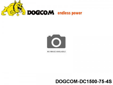 127 RC FPV Racer Regular Lipo Battery Packs DOGCOM-DC1500-75-4S 14.8 4S