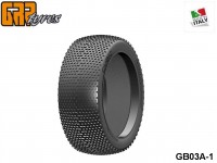 GRP-Tyres GB03A 1:8 BU - CUBIC - A Soft - Closed Cell Insert - Donut + Insert (1-Pair) 1-pack UPC: 802032725521 EAN: 8020327255213