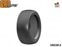 GRP-Tyres GB03B 1:8 BU - CUBIC - B Medium - Closed Cell Insert - Donut + Insert (1-Pair) 5-pack UPC: 802032725737 EAN: 8020327257378