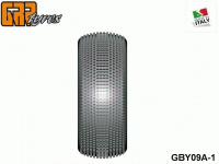 GRP-Tyres GBY09A 1:8 BU - SONIC - A Soft - Closed Cell Insert - Mounted on Closed Yellow Wheel (1-Pair) 1-pack UPC: 802032725760 EAN: 8020327257606