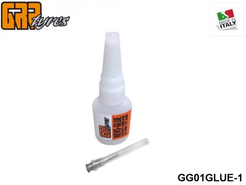 GRP-Tyres GG01GLUE REVO GLUE - Bottle Gr. 20 - NOT FLAMMABLE and not DAMAGE the OZONE LAYER 1-pack UPC: 802032725547 EAN: 8020327255473