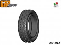 GRP-Tyres GN10B 1:10 BU - 2WD Front - BULDOG - B-Medium - Donut No Insert (1-Pair) 5-pack UPC: 802032725610 EAN: 8020327256104