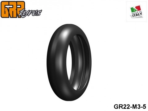 GRP-Tyres GR22-M3 1:5 BIKE - SLICK 2016 Rear - M3 SuperSoft - Donut Self Gluing (1-Piece) 5-pack UPC: 802032725787 EAN: 8020327257873