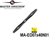1008 MA-EO07x40N01 Master Airscrew Multi Rotor Propellers Only 7-inch x 4-inch - 177.8mm x 101.6mm MA By Diam (inch) - 05 - 07 Propellers