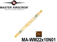 979 MA-WM22x10N01 Master Airscrew Propellers Wood Series 22-inch x 10-inch - 558.8mm x 254mm MA By Pitch (mm) - 250 - 274 Propellers